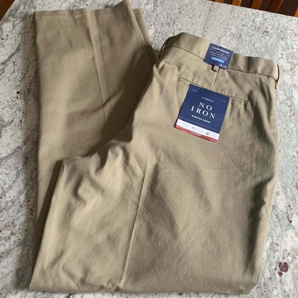 Croft & Barrow No Iron Classic Fit Pants